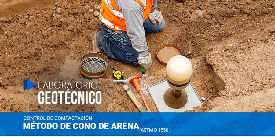 Illustrative image of Field density test (sand cone method) in Gatineau