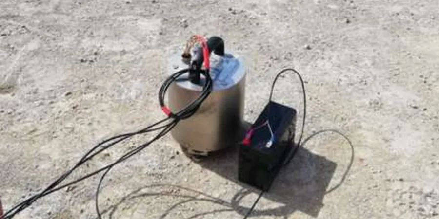 Illustrative image of HVSR microtremor survey (Nakamura method) in Gatineau