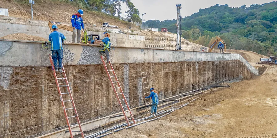Illustrative image of Diaphragm wall design in Gatineau