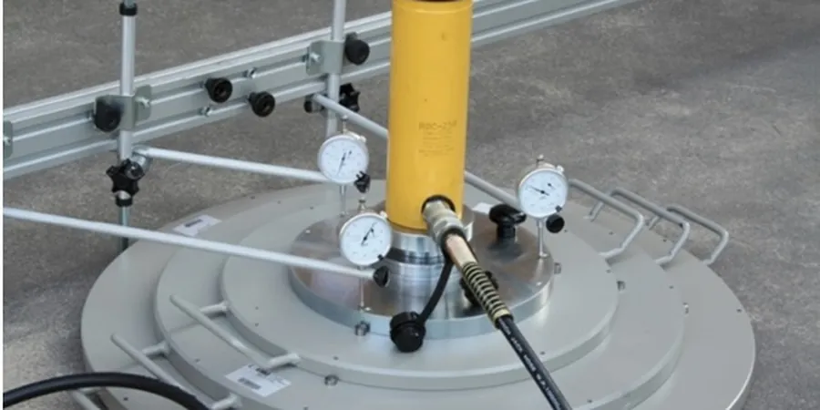 Illustrative image of Plate load test (PLT) in Gatineau
